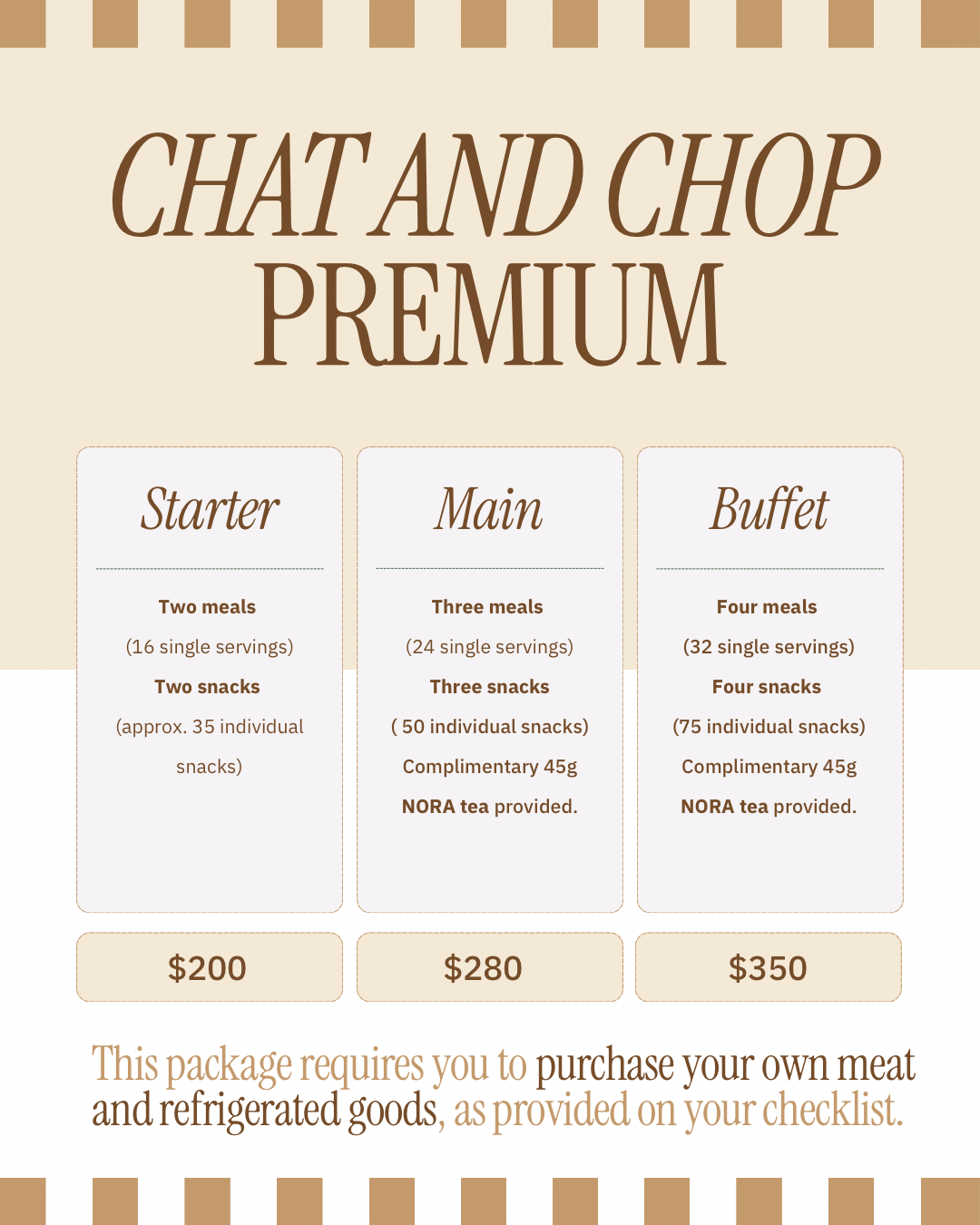 Chat and Chop
